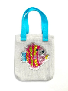 Сумка - шоппер мини "Рыбка". Арт 21066/рыбка