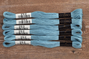 Мулине COSMO однотонный цвет  252       . Арт 25-6/252       