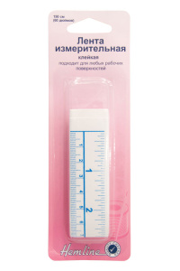 Сантиметровая лента самоклеющаяся для раскройных столов, ширина 25 мм, 150 cм / 60". Арт 257                     