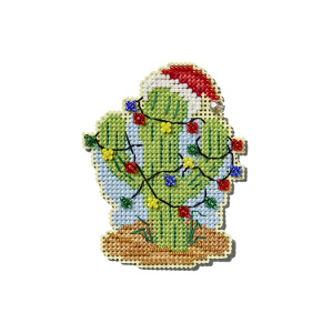 Набор для вышивания "Новогодний кактус". Арт MH182435
