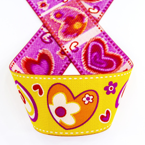 Лента жаккард SAFISA, 50 мм, 15 м, цвет 01. Арт 9127-50мм-01            