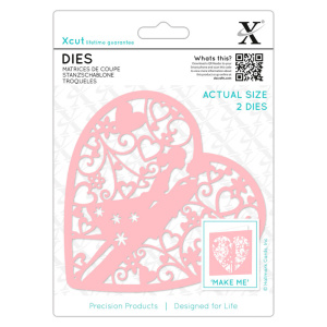 Набор ножей для вырубки "Пара в сердце", 2 шт. Арт XCU503087