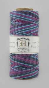 Шнур из пеньки HEMPTIQUE на катушке #20 - 1 мм, 62 ,5 м, 50 г. Арт HS20VA-PAR              