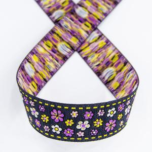 Лента жаккард SAFISA, 25 мм, 15 м, цвет 03. Арт 9164-25мм-03            