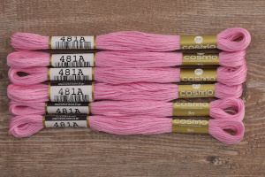 Мулине COSMO однотонный цвет  481       . Арт 25-6/481       