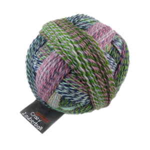 Пряжа Crazy Zauberball, 75% шерсть, 25% полиамид, 100 г, 420 м. Арт 1153-2170