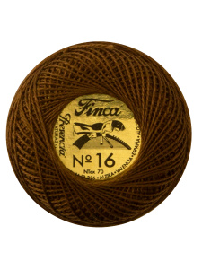 Мулине "Finca Perle"(Жемчужное"), №16,однотонный цвет 8080. Арт 00008/16/8080           