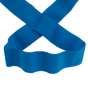 Резинка-бейка, 20 мм, цвет синий. Арт 9883-20/7160