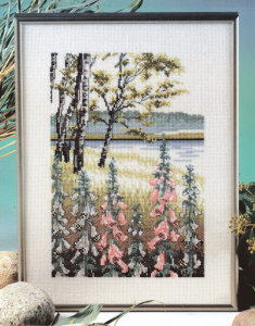 Набор для вышивания "Берёзы". Арт 57114
