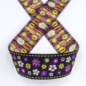 Лента жаккард SAFISA, 33 мм, 15 м, цвет 03. Арт 9164-33мм-03            