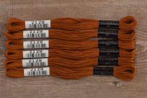 Мулине COSMO однотонный цвет  2129      . Арт 25-6/2129      