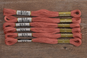 Мулине COSMO однотонный цвет  853       . Арт 25-6/853       