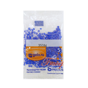 Бисер №10, 5 г., цвет 35086. Арт G 35086