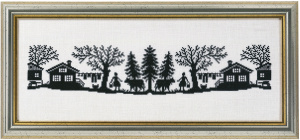 Набор для вышивания "Силуэт". Арт 14-066                  