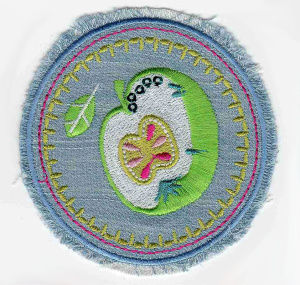 Термоаппликация HKM "Яблоко". Арт 33695/1SB