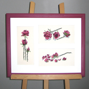 Набор для вышивания "Три розы". Арт 50524