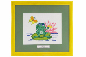 Вышитая картина "Да! Подлетай ближе". Арт Модель 01.026.01