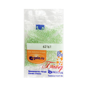 Бисер №10, 5 г., цвет 62161. Арт G 62161