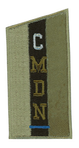 Термоаппликация "CMDN". Арт 36899/1SB