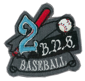 Термоаппликации HKM "Бейсбол". Арт 30360/1SB