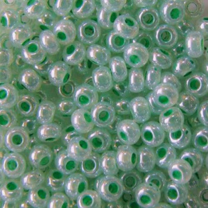 Бисер Preciosa №10, 5 г., цвет №37356 зелёный цейлон. Арт G 37356