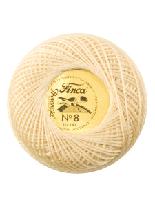 Мулине "Finca Perle"(Жемчужное"), №8, однотонный цвет 3000. Арт 00816/08/3000           