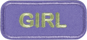 Термоаппликация "Девушка". Арт 42748