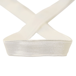 Резинка бретелечная, 12 мм, цвет белый. Арт V50/12/0001