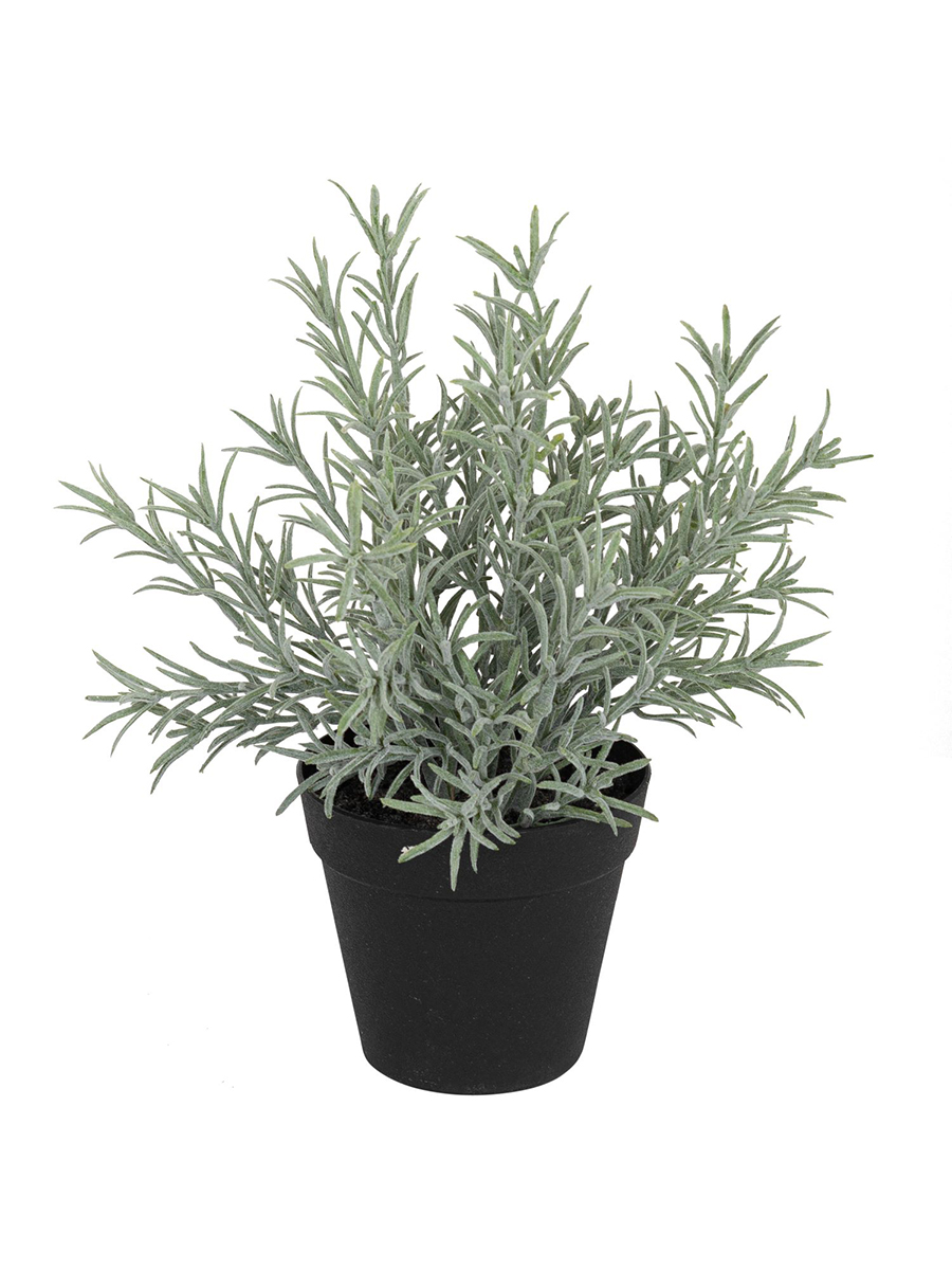 Цветок декоративный в кашпо "Лаванда". Арт 106285-801