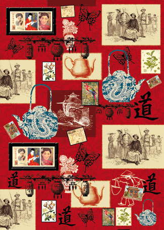 Карта для декупажа "Китайская культура". Арт DFG374                  