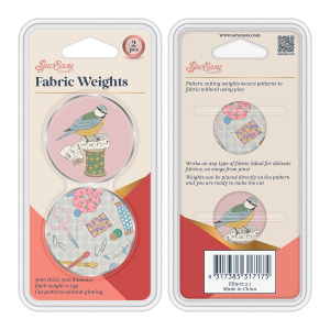 Утяжелитель портновский для фиксации выкройки и кроя ткани "Птичка на катушке". Арт ER907.2.1