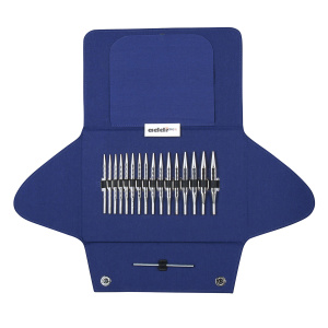 Набор круговых коротких спиц со сменными лесками addiClick Novel LACE Short Tips. Арт 730-2/000