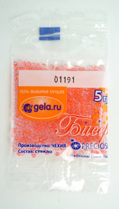 Бисер №10, 5 г., цвет 01191. Арт G 01191