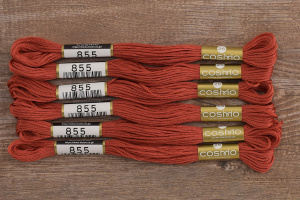 Мулине COSMO однотонный цвет  855       . Арт 25-6/855       