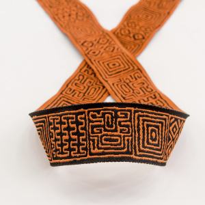 Лента жаккардовая SAFISA, 20 мм, 15 м, цвет 02. Арт 9273-20мм-02