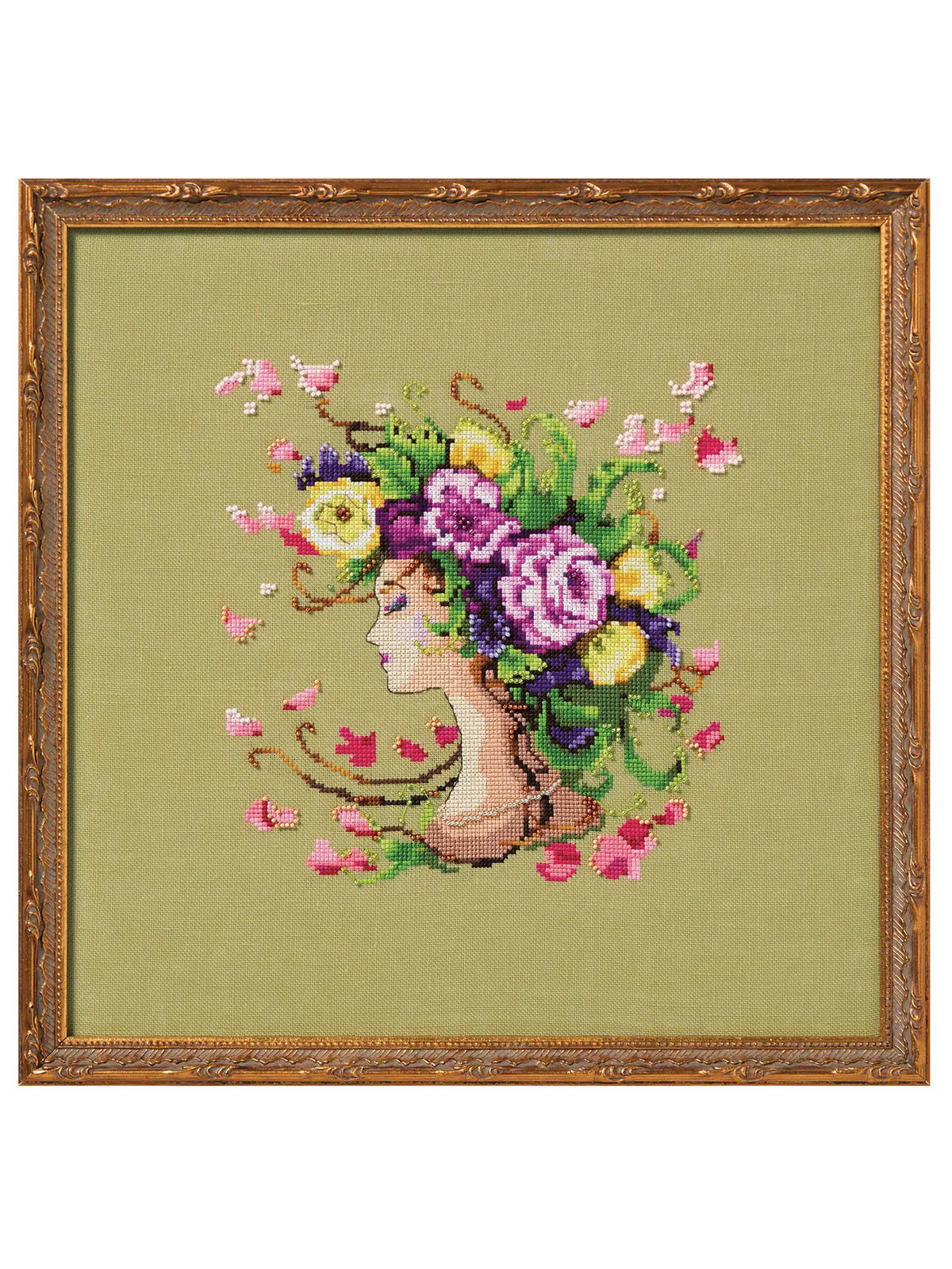 Схема для вышивания MIRABILIA "Прекрасные мысли". Арт MD195