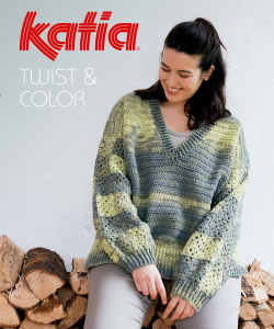 Журнал с моделями по пряже Katia Woman-Kids Twist & Color 1. Арт 7926