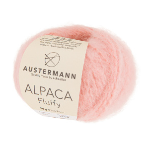 Пряжа Alpaca Fluffy, 70% шерсть, 30% альпака, 85 м, 50 г. Арт 98321-0020