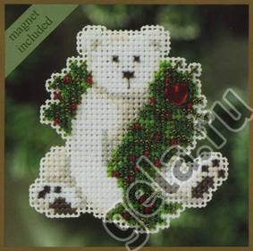 Набор для вышивания "Каникулы полярного медведя". Арт MH180306               