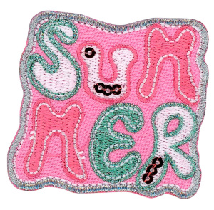 Термоаппликация HKM "Лето цвет розовый". Арт 35466/1SB