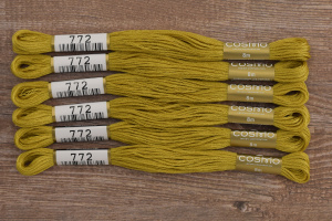 Мулине COSMO однотонный цвет  772       . Арт 25-6/772       