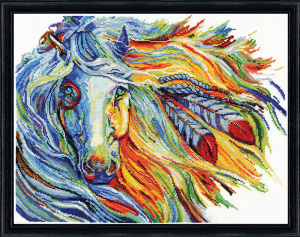 Набор для вышивания "Боевой конь". Арт 3398