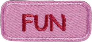 Термоаппликация "Fun". Арт 42765-1