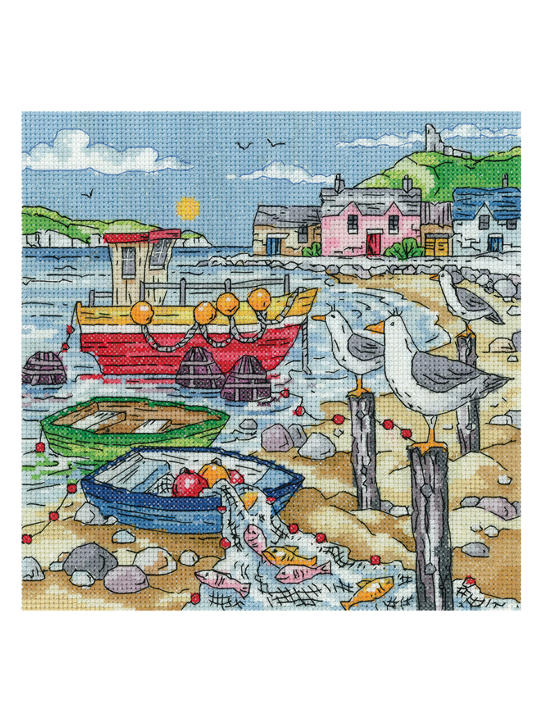 Набор для вышивания "Наблюдающие". Арт BSBW1626E