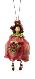 Фигурка декоративная, Blumenmädchen "Мак". Арт 850010-450