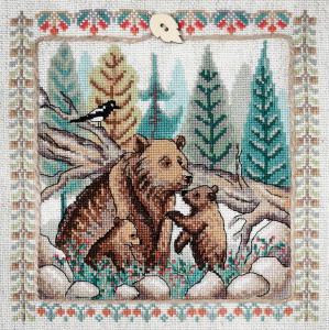 Набор для вышивания " Медведица". Арт 03.017.13