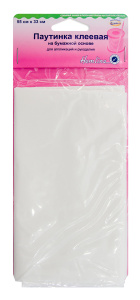 Паутинка клеевая на бумажной основе для аппликаций и рукоделия, (лист). Арт 820                     