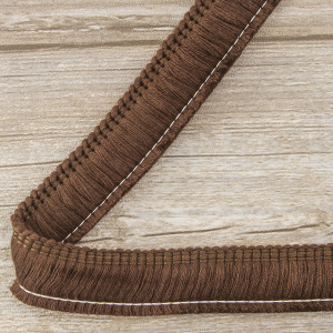 Бахрома декоративная, 30 мм, цвет коричневый. Арт BT - 30c - col.B-22