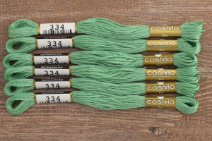 Мулине COSMO однотонный цвет  334       . Арт 25-6/334       