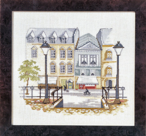 Набор для вышивания: "Улица". Арт 02052